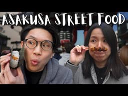 Is Asakusa Food Touristy? Oldest Rice Ball & Tokyo Street Food Tour!