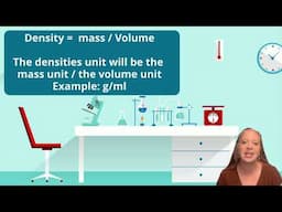 Calculating Density using mass and volume with examples a basic overview for middle school