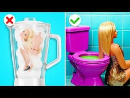 POOR BARBIE VS RICH BRATZ - Turn Trash into Fantastic Doll Makeover