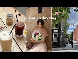 UCL Graduation day vlog🎓💐 moving out, last days in London