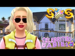 Using celebrity babies to build a mansion! // Sims 4 celebrity children let’s play ep 9