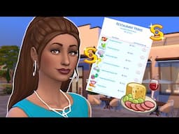 What happens when you give your restaurant every perk in the sims 4? // Sims 4 restaurant