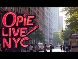 Opie LIVE #newyorkcity #nycstreets #explorenyc #nyc