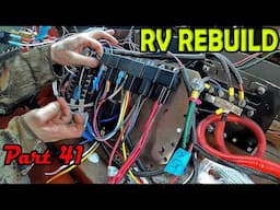 RV Rebuild (Part 41) Insulation Foam & Wiring