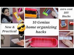 New & Amazing Home & Kitchen Organization Ideas |No Cost DIY Organization Hacks