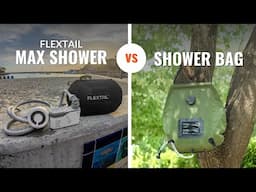 The Ultimate Flextail Max Shower vs Shower bag Showdown!