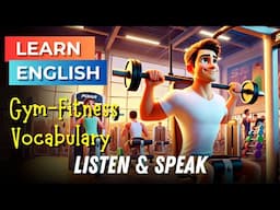 Going to the Gym - Vocabulary | Improve Your English | English Listening Skills - Speaking Skills