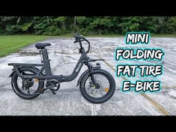 THIS COMPACT FOLDABLE E-BIKE CRAZY COOL