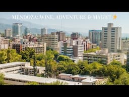 Mendoza - Argentina: The Ultimate Wine & Adventure Destination! 🍷⛰️