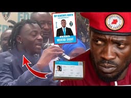 KIKA! Kalifah Aganaga Olufunye Card Ya FDC N'atabukira NUP Ne Bobi Wine,Ayagala Ntebbe Ya Ssegirinya