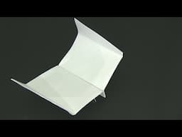 How to Make a Paper Airplane - Mega Glider