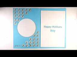 Mothers Day Laser Cut Card