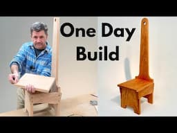 Make a Tall Handle Step Stool / Basic Woodworking