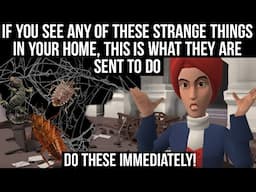 IF YOU SEE ANY OF THESE STRANGE THINGS IN YOUR HOME, THIS IS WHAT THEY ARE SENT TO DO