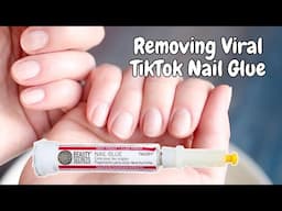 How to Remove Beauty Secrets Nail Glue  - the Viral TikTok Nail Glue | KBEAUTYHOBBIT