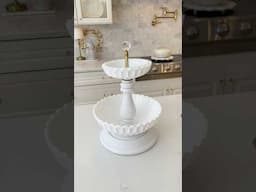 *BROKEN To BEAUTIFUL* FLIPPING a THRIFTED LAMP Into a STUNNING TIERED TRAY!