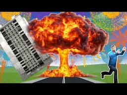 NUKE DESTROYS CITY in Fireworks Mania Multiplayer!