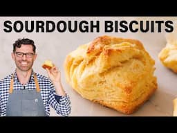 Flaky Sourdough Biscuits Recipe