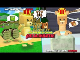 SI TOCO EL COLOR QUE LA RULETA ELIJA SE ACABA EL VIDEO!! //Super Bear Adventure 11.1.3