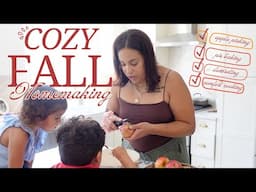 Cozy Fall Homemaking: Apple Picking, Decorating, & Our Favorite Comfort Meal!