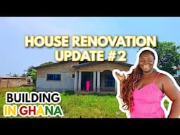 SHOULD WE BREAK DOWN THE HOUSE OR KEEP RENOVATING?!  | BUILDING IN GHANA EPS 2