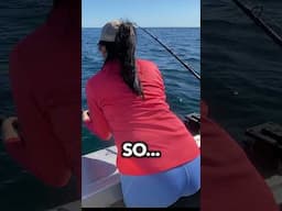 Alaska Girl lands Catch of a Lifetime! 👀 #ocean #alaskafishing #shorts