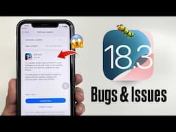 iOS 18.3 New Bugs & issues - iOS 18.3 Line Issue & GreenScreen