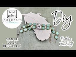 Learn How To Create Simple Loops! Beaded Bracelet Made Easy! Tips, Tricks, & DIY Jewelry Hacks!