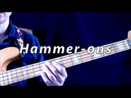 Slap bass lesson - Hammer-ons- Cambridge Bass Lessons