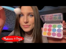 ASMR| Doing your Makeup | Melissa and Doug Makeup Kit | Personal Attention