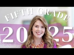 FIFTH GRADE HOMESCHOOL CURRICULUM CHOICES 2025 | Math, Language Arts, Extracurriculars, and more!