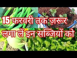 फरवरी में उगाई जाने वाली सब्जियां। summer growing vegetable