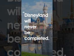 Walt Disney stole this famous quote... #themepark #shorts