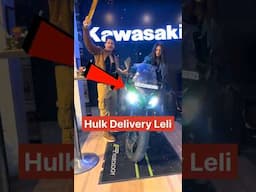 Aalyan Vlogs Hulk Ki Delivery Leli || MotoNBoy #aalyanvlogs #ninja1000 #shorts