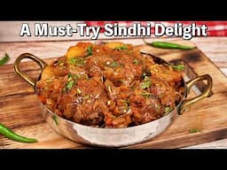 Is This the Best Sindhi Dish? Seyal Besan Bhaji Recipe Revealed | Besan Aani Ki Sabji | Must Try