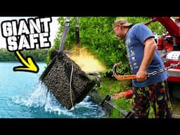 Giant Stolen SAFE Recovered From River with Tow Truck! (What's Inside?)