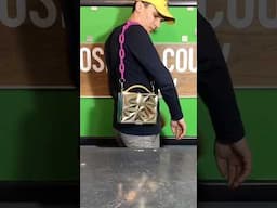 DIY Wooden Handbag #woodworking #shorts #positivecoupleyoutube