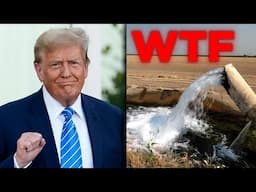 Trump Dumps California Water Reserves To Spite Them