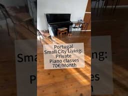 Life is good in Portugal SMALL CITIES: Weekly PRIVATE Piano lessons €70/Month