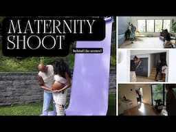 Maternity Shoot Behind-The-Scenes | Aisha Beau