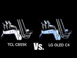 TCL C855K QM8 vs LG OLED C4 Side by Side Comparison