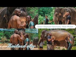 Thailand Vlog || We met real life giants at the Green Sanctuary Elephant Park.