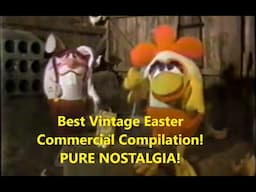 VINTAGE EASTER COMMERCIAL COMPILATION! Retro Classic TV!