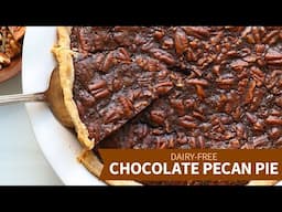 Chocolate Pecan Pie (Dairy-Free!)