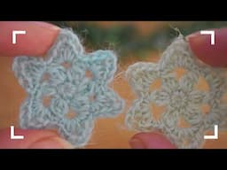 5 Minute Star ⭐ Crochet for Beginners!