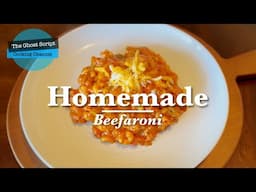 Homemade Beefaroni