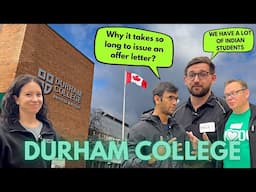 Durham College OPEN HOUSE | Interview with International Admissions Officer | Durham College REVIEW