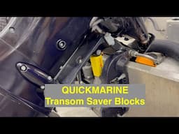 Quickmarine Transom Saver Support Blocks