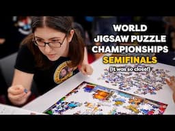 ONE SECOND DIFFERENCE at the World Jigsaw Puzzle Championships