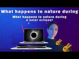 The amazing things that happen to nature during a solar eclipse?